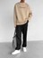 Oversize Respective Sweatshirt Kahverengi 2