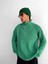 Oversize Balıkçı Yaka Kazak Yeşil 1