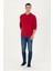 Polo Yaka Kırmızı Erkek Sweatshirt 1639108 3
