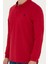 Polo Yaka Kırmızı Erkek Sweatshirt 1639108 5