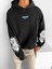 Abluka Online Oversize 777 Baskılı Sweatshirt Siyah 1