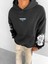 Abluka Online Oversize 777 Baskılı Sweatshirt Siyah 4