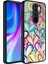 Xiaomi Redmi Note 8 Pro Kılıf Aynalı Desenli Kamera Korumalı Parlak Mirror Kapak 1