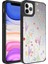 Apple iPhone 11 Pro Max Kılıf Aynalı Desenli Kamera Korumalı Parlak Mirror Kapak 1