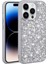 Apple iPhone 14 Pro Kılıf Parlak Taşlı Tasarım Stone Linea Kapak 1