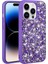 Apple iPhone 14 Pro Kılıf Parlak Taşlı Tasarım Stone Linea Kapak 1