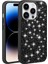 Apple iPhone 14 Pro Max Kılıf Parlak Taşlı Tasarım Stone Linea Kapak 1
