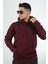 Basic Sweatshirt Regular Fit-Bordo 1