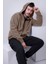 Kadın Erkek Fermuarlı Kapşonlu Polar Sweatshirt 1