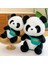28CM Panda Sırt Çantası Peluş Oyuncak Bebek (Yurt Dışından) 2