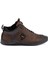 Kahve Nubuk Deri Erkek Sneaker - E23S1AY56455-A39 3