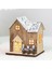 Yeni Noel Dekorasyonu Işıklı Kabin LED Ahşap Noel Kabin Noel Masaüstü Süsleri Kolye (Yurt Dışından) 1