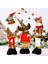 Noel Geri Çekilebilir Noel Baba Kardan Adam Bebek Bebek Otel Alışveriş Merkezi Dekorasyonu Noel Süsleri (Yurt Dışından) 4