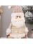 Yeni Noel Dekorasyon Malzemeleri Pirinç Altın Kumaş Oturma Duruşu Asılı Bacaklar Noel Baba Kardan Adam Oyuncak Süsler (Yurt Dışından) 4