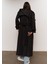 Femme Siyah Oversize Trençkot 9