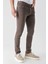 Erkek Kahve Mevsimlik Pamuk 5 Cep Slim Fit Jean Pantolon 2
