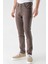 Erkek Kahve Mevsimlik Pamuk 5 Cep Slim Fit Jean Pantolon 3