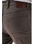 Erkek Kahve Mevsimlik Pamuk 5 Cep Slim Fit Jean Pantolon 5