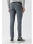 Erkek Füme Mevsimlik Pamuk 5 Cep Slim Fit Jean Pantolon 4