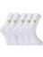 5'li Tenis Çorabı Beyaz 1