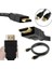 1080P Full HD HDMI 3D 4K Ses Görüntü Kablosu 1.8 M 2