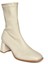 R404200109 Bej Streç Kalın Topuklu Kadın Bot 5