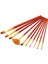10 Adet Boya Fırçaları Set Kiti Sanatçı Paintbrush (Yurt Dışından) 1
