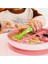 Sabit Vakumlu Beslenme Tabağı &tıklama Uçlu Pipetli Alıştırma Bardağı 6AY+ Pembe&pembe 2'li Paket 5