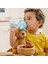 Sabit Vakumlu Beslenme Tabağı &tıklama Uçlu Pipetli Alıştırma Bardağı 6AY+ Mavi&mavi 2'li Paket 4