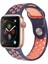 Apple Watch Watch 9 Ultra Uyumlu Kordon Kayış Renkli Pastel Boya Püskürtme Desenli Delikli Strap 1