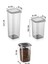 24'lü Etiketli Kare Erzak Saklama Kabı ve Kaşıklı Baharatlık Seti - (1750ML + 1200ML + 450 Ml) 6