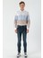 Erkek Kahve Denim Slim Fit Jean Kot Pantolon 4