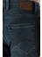 Erkek Kahve Denim Slim Fit Jean Kot Pantolon 5