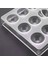 [gui Xulian] 3x 24 Delikli Yarı Küre Çikolata Kalıp Polikarbonat Çikolata Bar Kalıp Yarım Top Şeker Makinesi Kalıp Bakeware (Yurt Dışından) 5