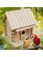 [gui Xulian] 3x Kuş Evi Duvara Monte Ahşap Yuva Dox Yuva Evi Kuş Evi Kuş Kutusu Ahşap Kutu Kafes Dekorasyon Bahçe Süsleme (Yurt Dışından) 4