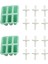 【gui Xulian】2x Popsicle 6 Parça Silikon Buzsuz Popsicle Kalıp Yeniden Kullanılabilir Kolay Bırakılan Buz Yapıcı (Yurt Dışından) 1