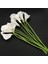 【gui Xulian】 Calla Lily 20 Kafa Lateks Gerçek Dokunmatik KC51 Beyaz (Yurt Dışından) 3