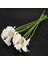 【gui Xulian】 Calla Lily 20 Kafa Lateks Gerçek Dokunmatik KC51 Beyaz (Yurt Dışından) 4