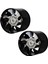 [gui Xulian] 2x 6 Inç Yüksek Hızlı Egzoz Fanı In-Line Kanal Mutfak Aspiratörü Metal Tuvalet Fanı Endüstriyel Fan 220 V (Yurt Dışından) 1