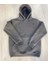 Şardonlu Erkek Siyah Kapüşonlu Sweatshirt 1