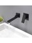 Banyo Lavabo Bataryası Ankastre Siyah Set Yeni Hareketli Tasarım Sıva Altı Dahil 4