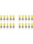 [gui Xulian] 20PCS G4 LED Ampul AC/DC12V-24V 3W LED G4 Işık 20LED 360 Işın Açısı Işık 2835SMD 30W Halojen Lambayı Değiştirin, Soğuk Beyaz (Yurt Dışından) 1
