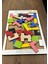 Eğitici Ahşap Puzzle Geomterik Şekiller Bul Tak Çocuk Saatieğitici Ahşap Puzzle Geomterik Şekiller Bul Tak Çocuk Saati 2