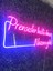 Prensesler Hasta Olmaz Nazara Gelir Güzellik Merkezi Kuaför Neon Yazı TABELA(80X30CM) 2