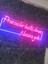 Prensesler Hasta Olmaz Nazara Gelir Güzellik Merkezi Kuaför Neon Yazı TABELA(80X30CM) 4