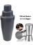 Shaker 700 ml + Jigger 2.5/5 cl Kokteyl Ölçeği Bartender Kokteyl Seti Kokteyl Hazırlama Seti 1