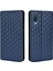 Ile Uyumlu Samsung Galaxy A02 Telefon Kılıfı Cüzdan Hakiki Deri Darbeye Dayanıklı Tpu Kılıf Standı Dayanıklı Flip Kitap Katlanır Telefon Kılıfı (Yurt Dışından) 5