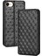 Ile Uyumlu iPhone 7/8/se2/se3 Telefon Kılıfı Cüzdan Hakiki Deri Darbeye Dayanıklı Tpu Kılıf Standı Dayanıklı Flip Kitap Katlanır Telefon Kılıfı (Yurt Dışından) 4