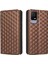 Ile Uyumlu Tcl 405/TCL 406 Telefon Kılıfı Cüzdan Hakiki Deri Darbeye Dayanıklı Tpu Kılıf Standı Dayanıklı Flip Kitap Katlanır Telefon Kılıfı (Yurt Dışından) 5