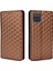 Ile Uyumlu Samsung Galaxy A12 Telefon Kılıfı Cüzdan Hakiki Deri Darbeye Dayanıklı Tpu Kılıf Standı Dayanıklı Flip Kitap Katlanır Telefon Kılıfı (Yurt Dışından) 5